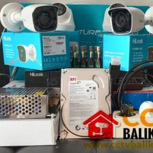 PAKET CCTV 4 KAMERA HILOOK 2 MEGAPIXEL 1080P HD